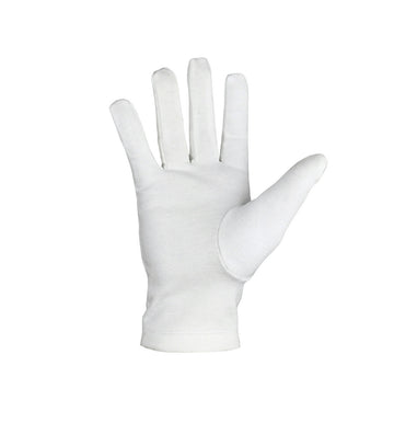 Masonic Cotton Gloves with Machine Embroidery
